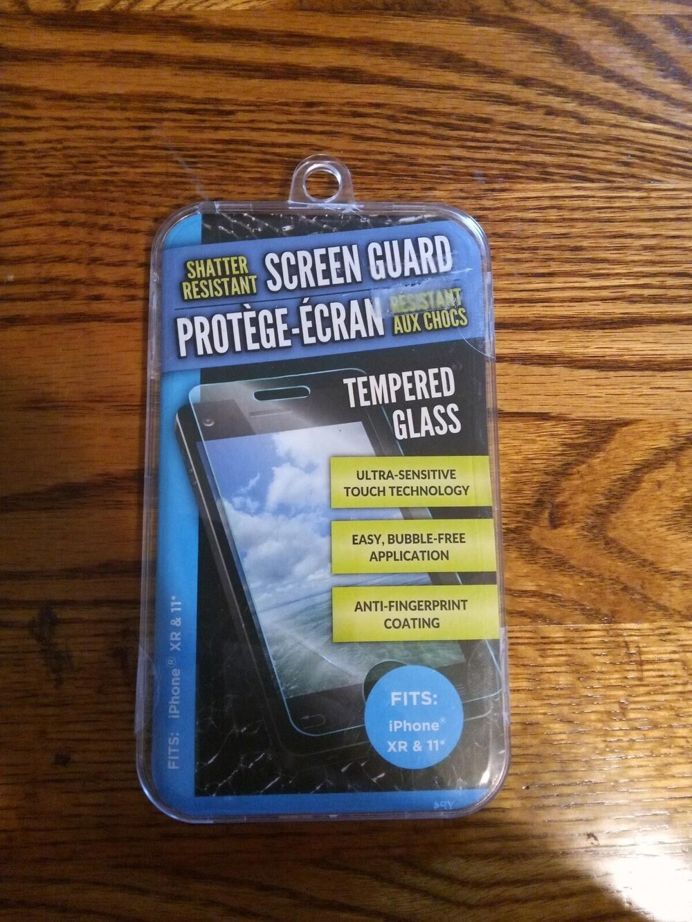 Shatter-Resistant Screen Guard Tempered Glass for iPhone XR & 11 NIB Free Ship